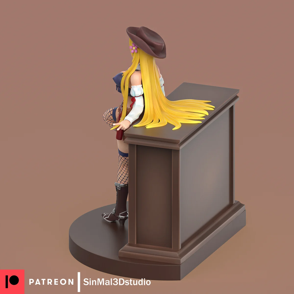 Shizuka Marikawa | Fan Art | 3D Printed Resin Model Garage Kit | *Un-Painted* | Sin3Dstudio 8