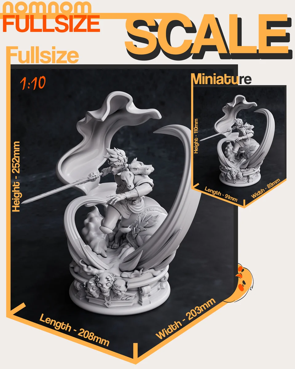 Zagreus | Fan Art | 3D Printed Resin Model Garage Kit | *Un-Painted* | Nomnom 4