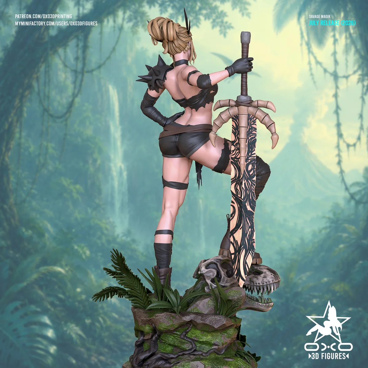 Savage Mag | Fan Art | 3D Printed Resin Model Garage Kit | *Un-Painted* | OXO3D 5