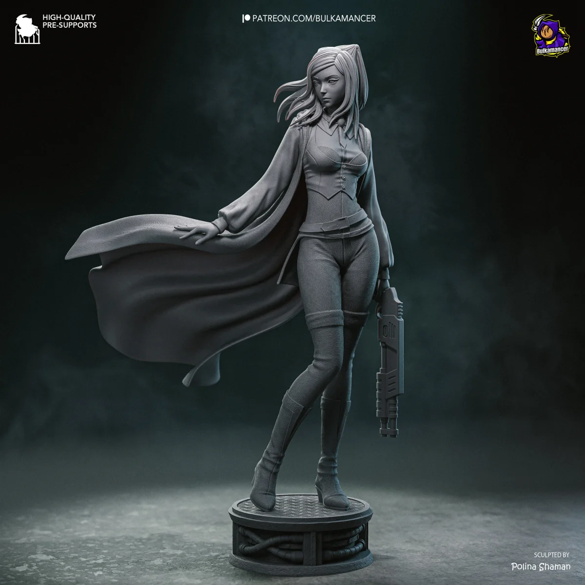 Re-L | Fan Art | 3D Printed Resin Model Garage Kit | *Un-Painted* | Bulkamancer 6