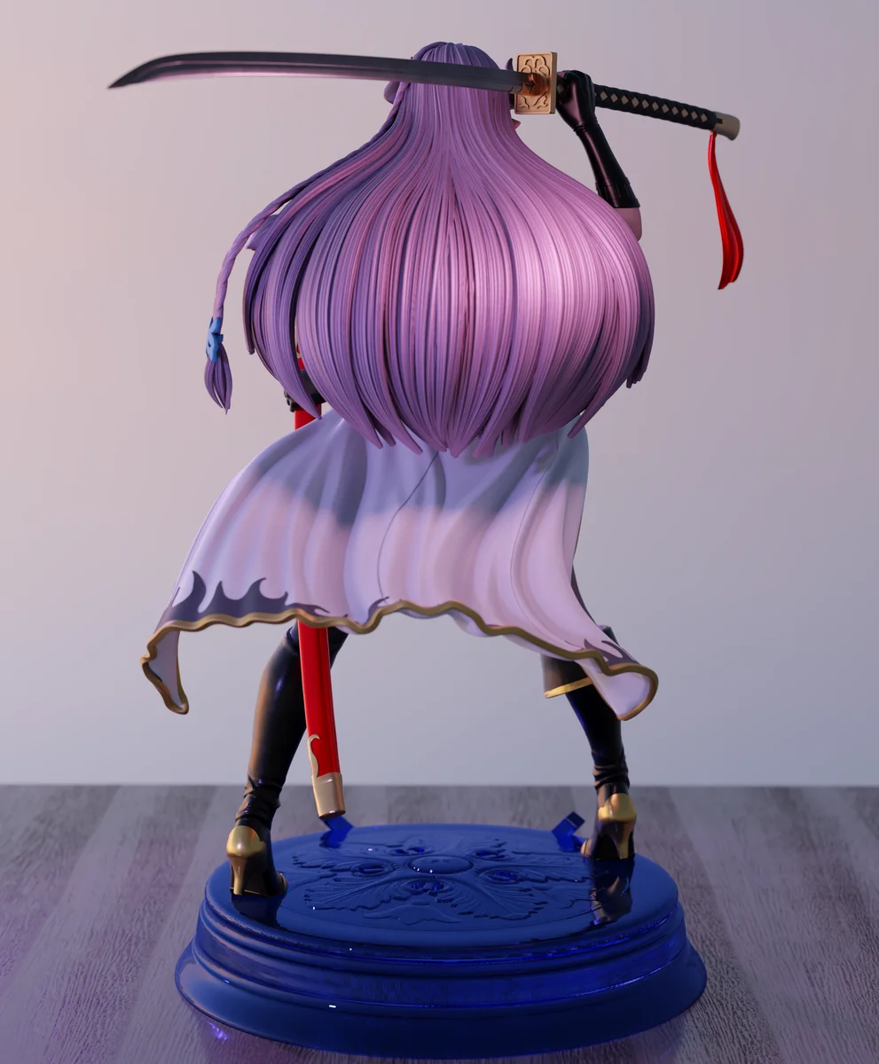 Narmaya | Fan Art | 3D Printed Resin Model Garage Kit | *Un-Painted* | Momoji 5