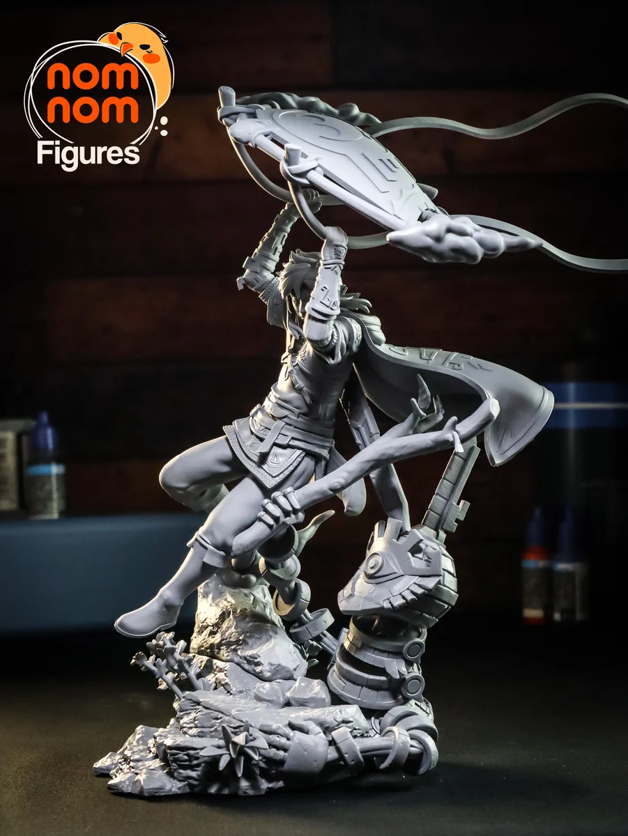 Link | Fan Art | 3D Printed Resin Model Garage Kit | *Un-Painted* | Nomnom 9