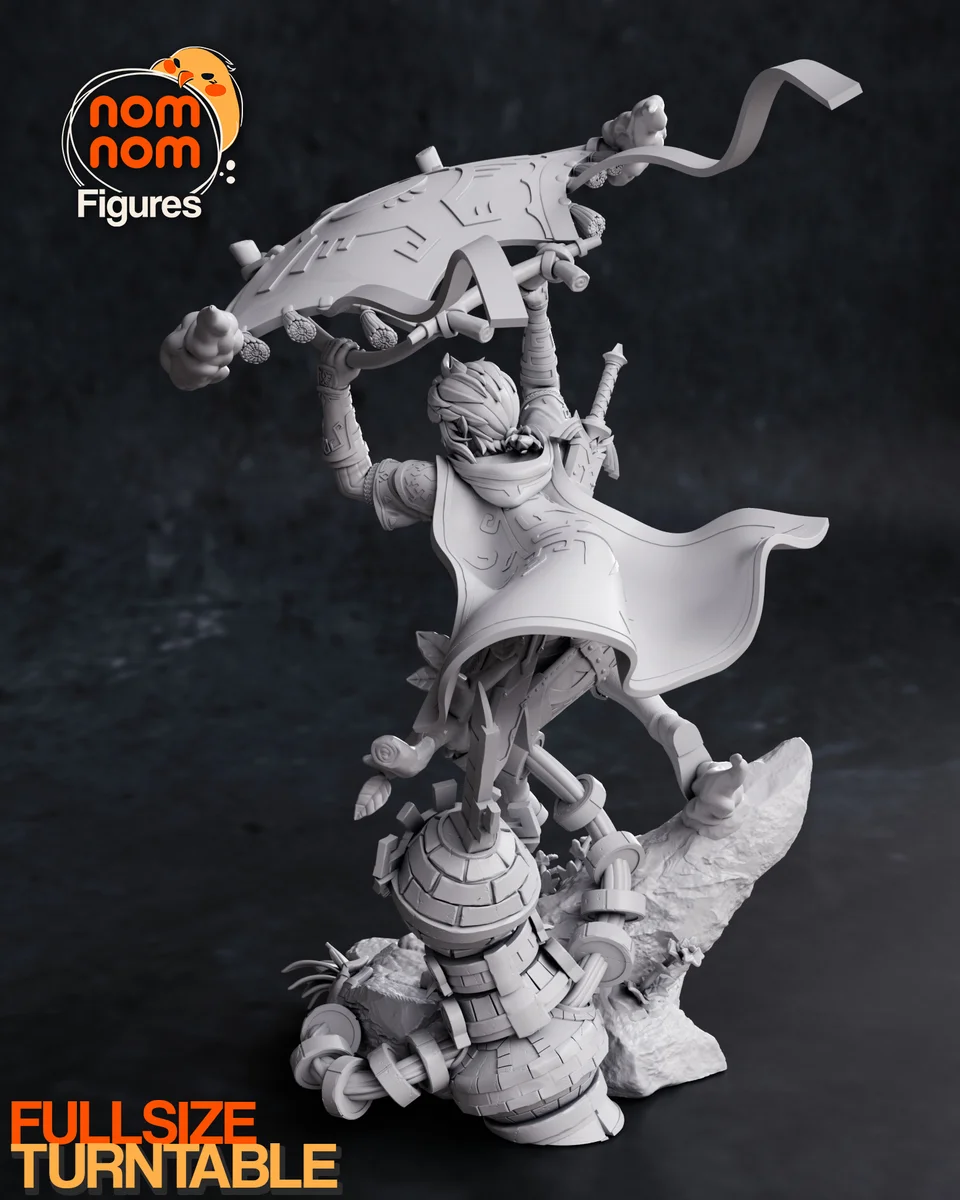 Link | Fan Art | 3D Printed Resin Model Garage Kit | *Un-Painted* | Nomnom 5