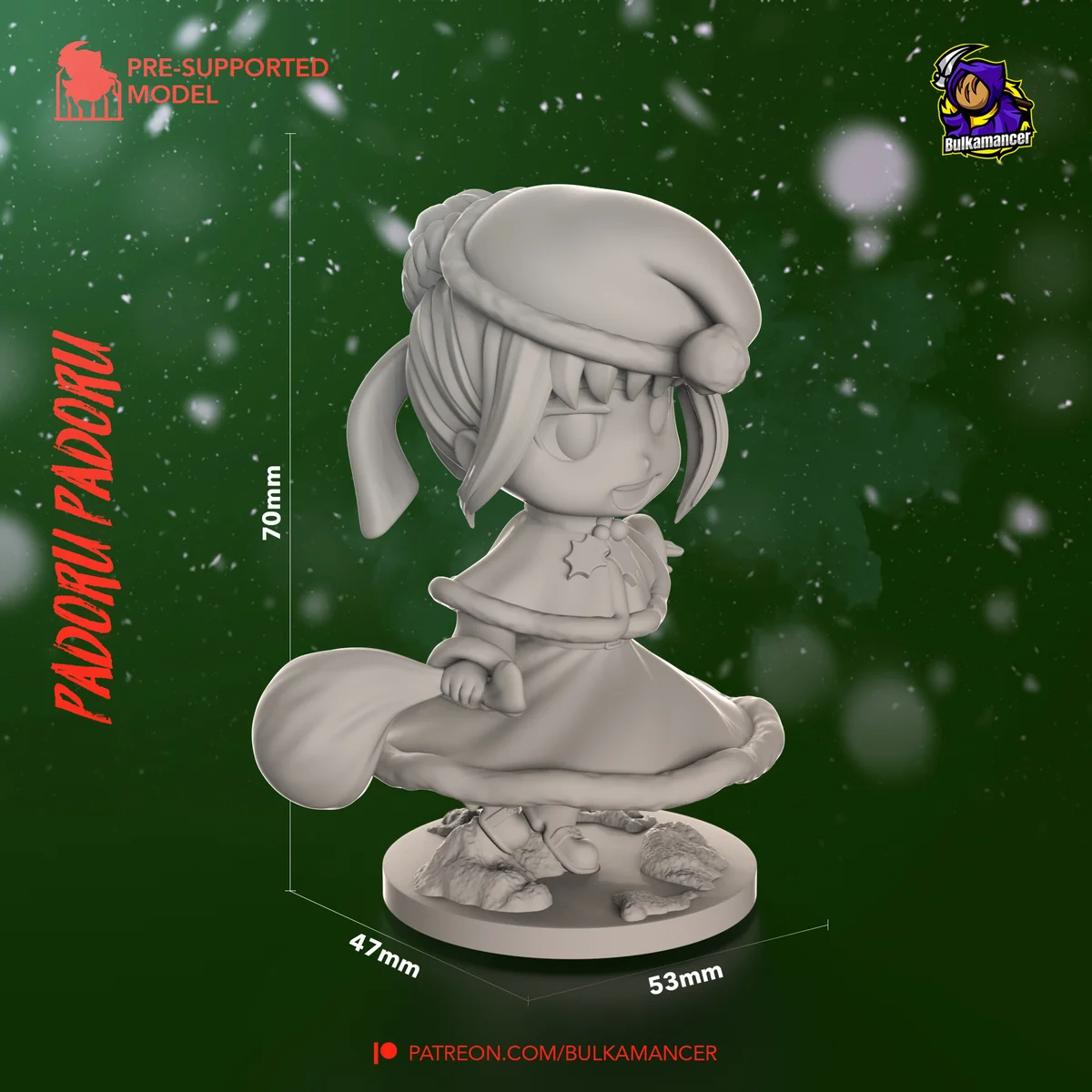 Padoru of Fate | Fan Art | 3D Printed Resin Model Garage Kit | *Un-Painted* | Bulkamancer 3
