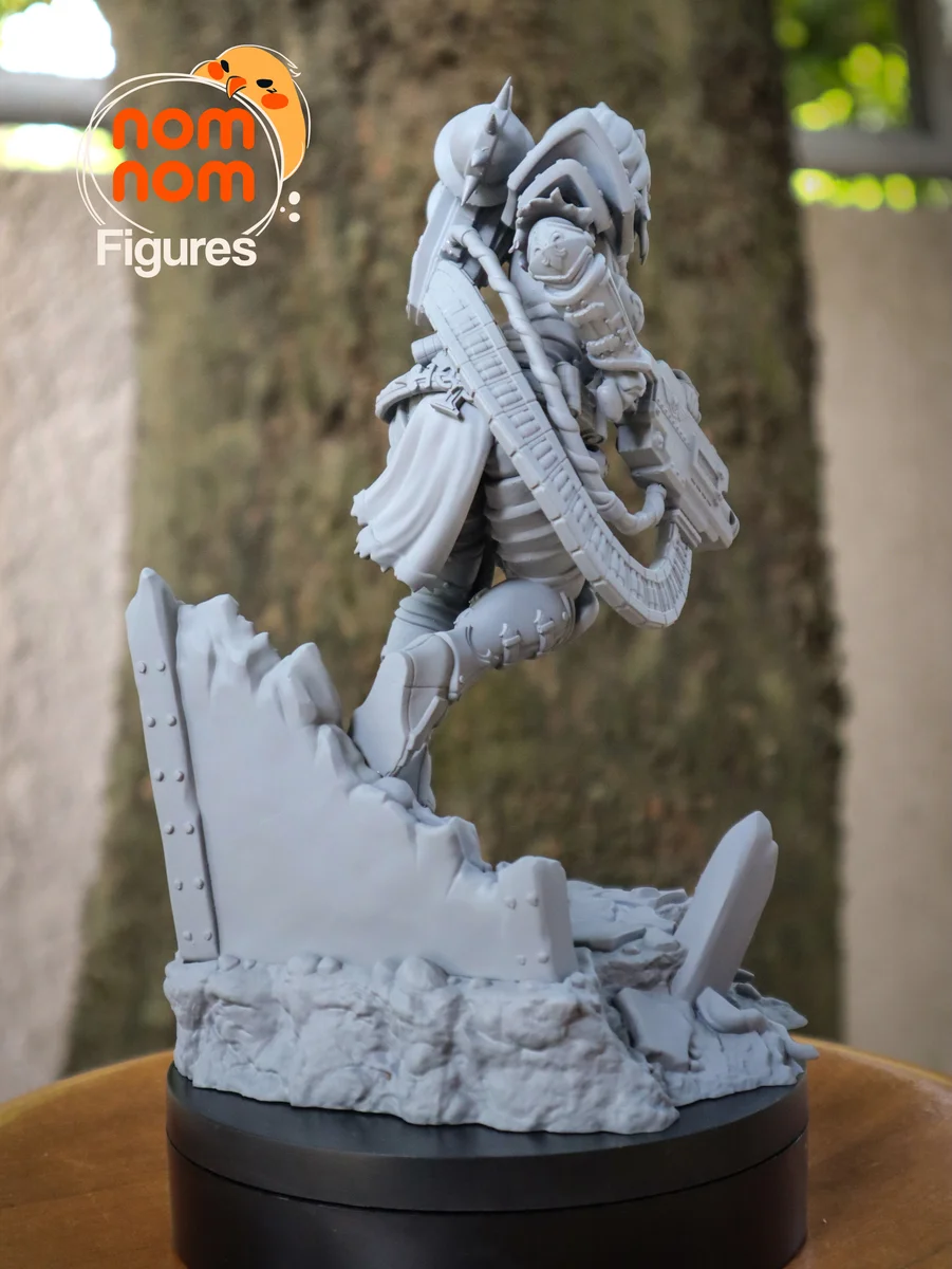 Stronghold Moonlight | Fan Art | 3D Printed Resin Model Garage Kit | *Un-Painted* | Nomnom 13