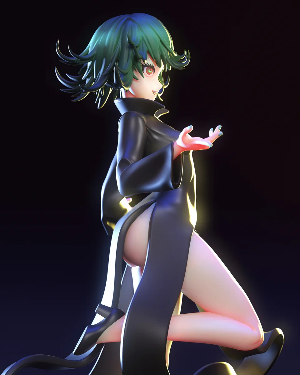 Tatsumaki | Fan Art | 3D Printed Resin Model Garage Kit | *Un-Painted* | Chuya Factory 7