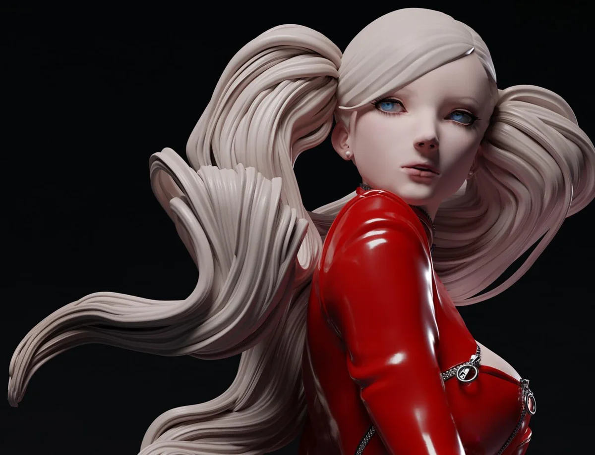 Ann Takamaki | Fan Art | 3D Printed Resin Model Garage Kit | *Un-Painted* | Nympha3D 5