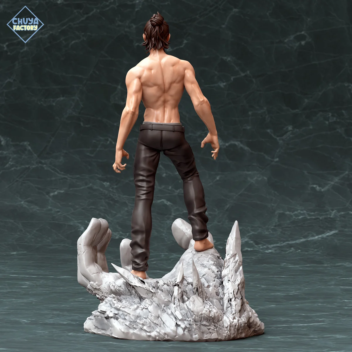 Eren Jaeger | Fan Art | 3D Printed Resin Model Garage Kit | *Un-Painted* | Chuya Factory 3