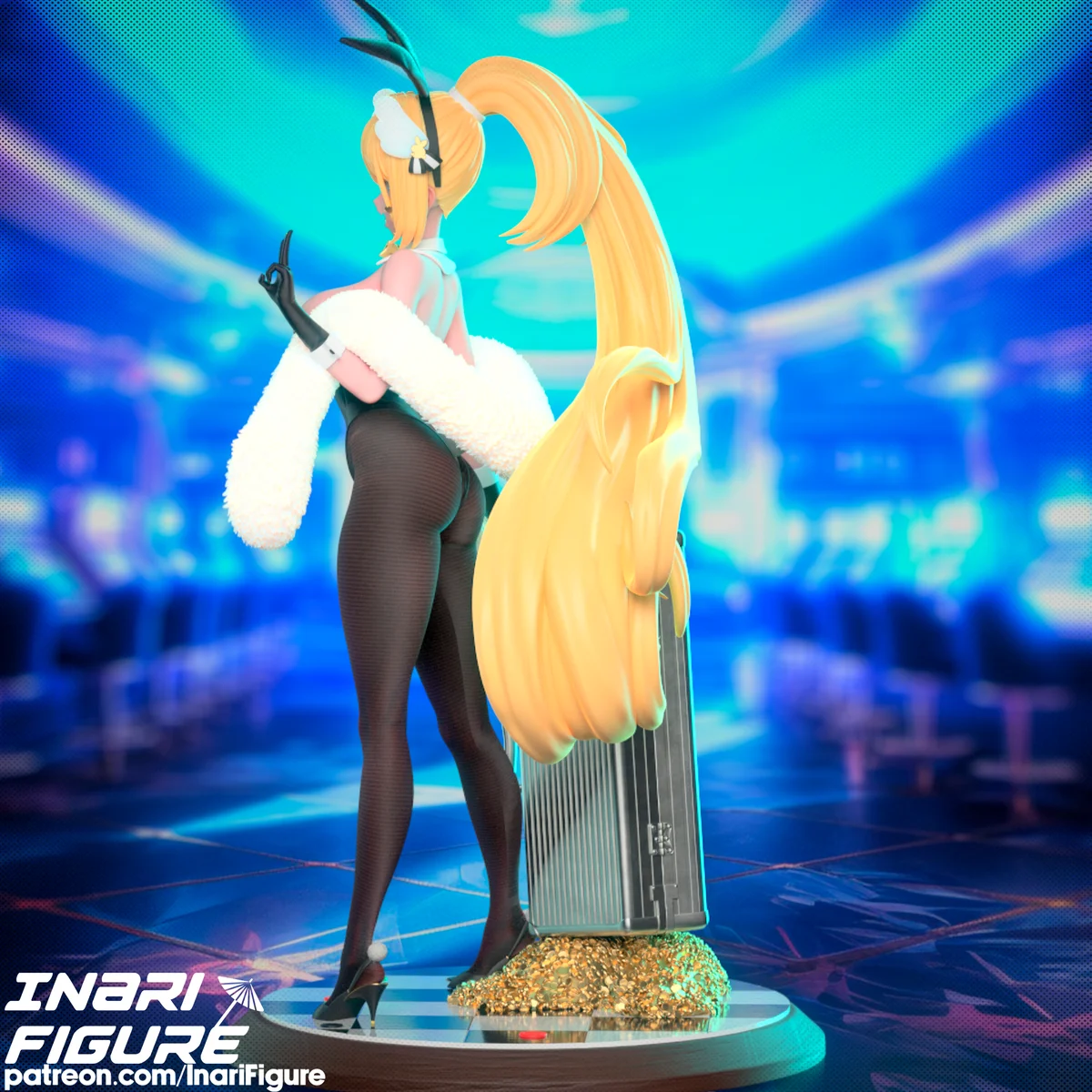 Rupee | Fan Art | 3D Printed Resin Model Garage Kit | *Un-Painted* | Inari Figure 5