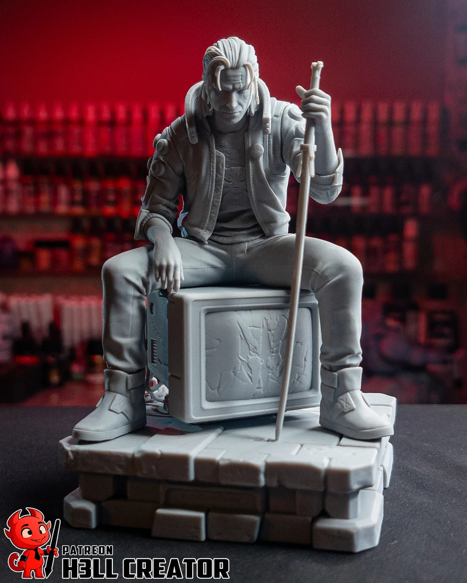 Geralt of Rivia | Fan Art | 3D Printed Resin Model Garage Kit | *Un-Painted* | H3LL Creator 8