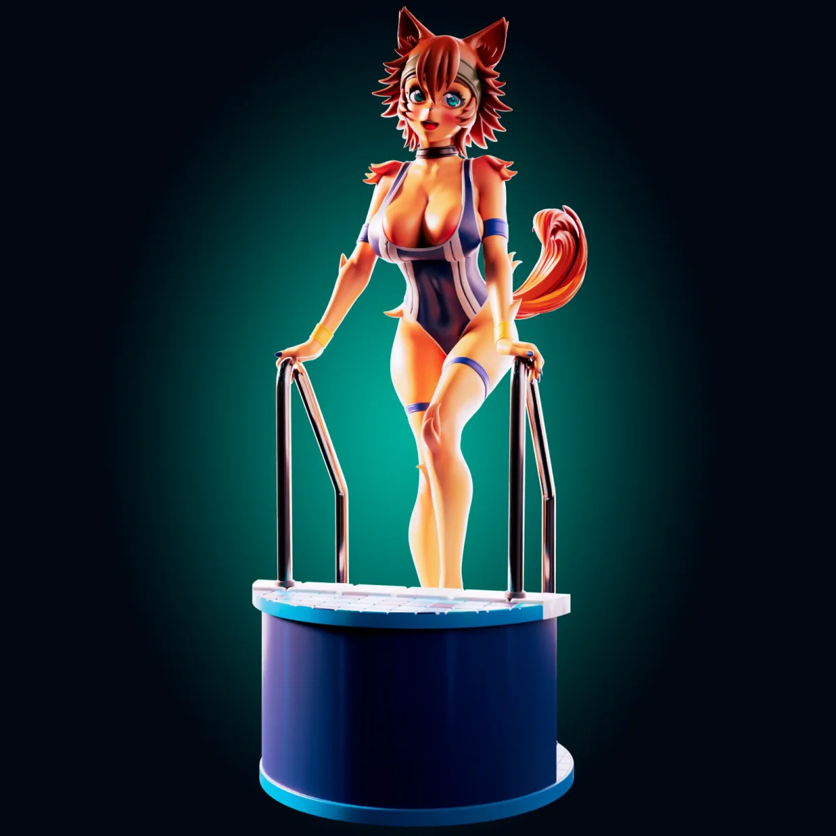 Polt | Fan Art | 3D Printed Resin Model Garage Kit | *Un-Painted* | Officer Rhu 2