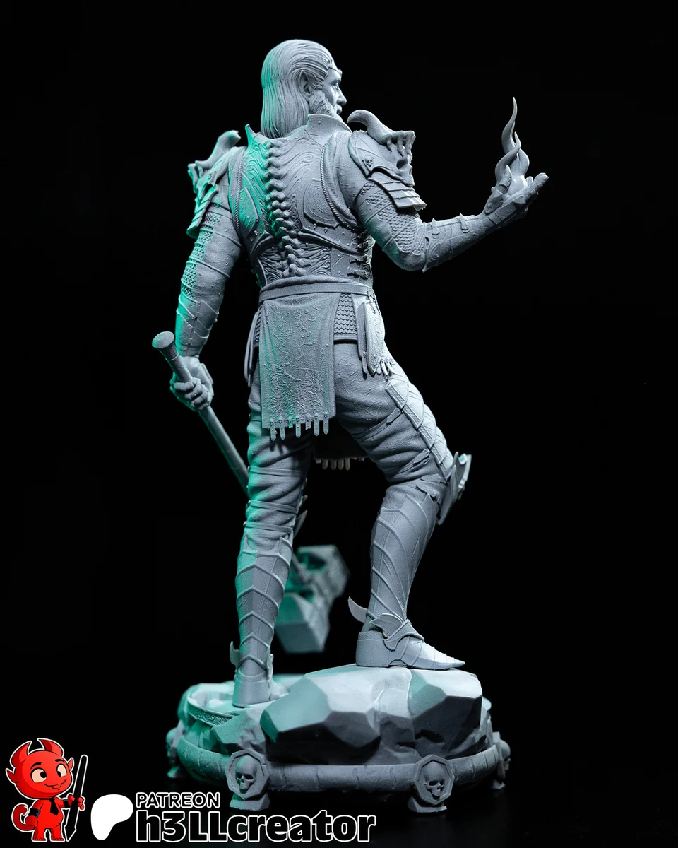 Ketheric Thorm | Fan Art | 3D Printed Resin Model Garage Kit | *Un-Painted* | H3LL Creator 10