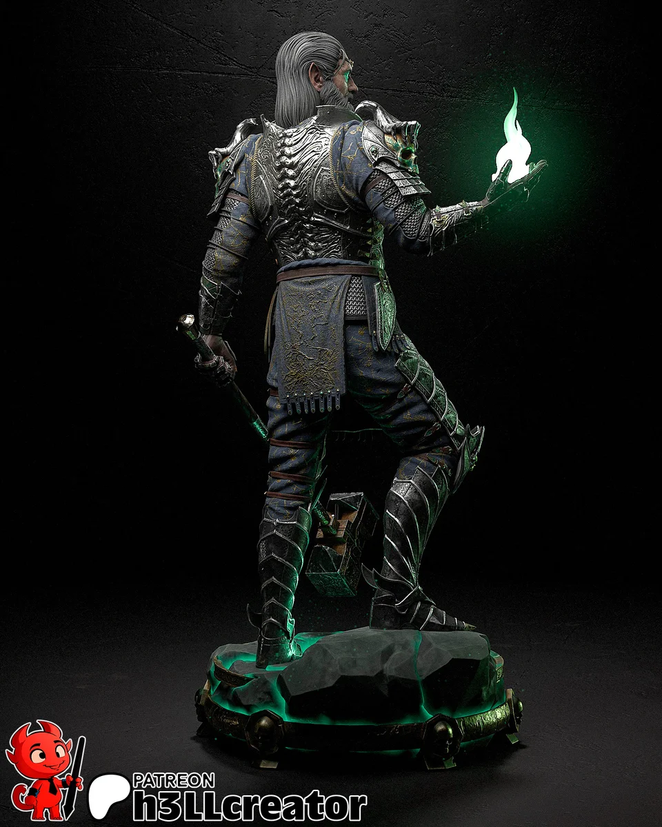 Ketheric Thorm | Fan Art | 3D Printed Resin Model Garage Kit | *Un-Painted* | H3LL Creator 8