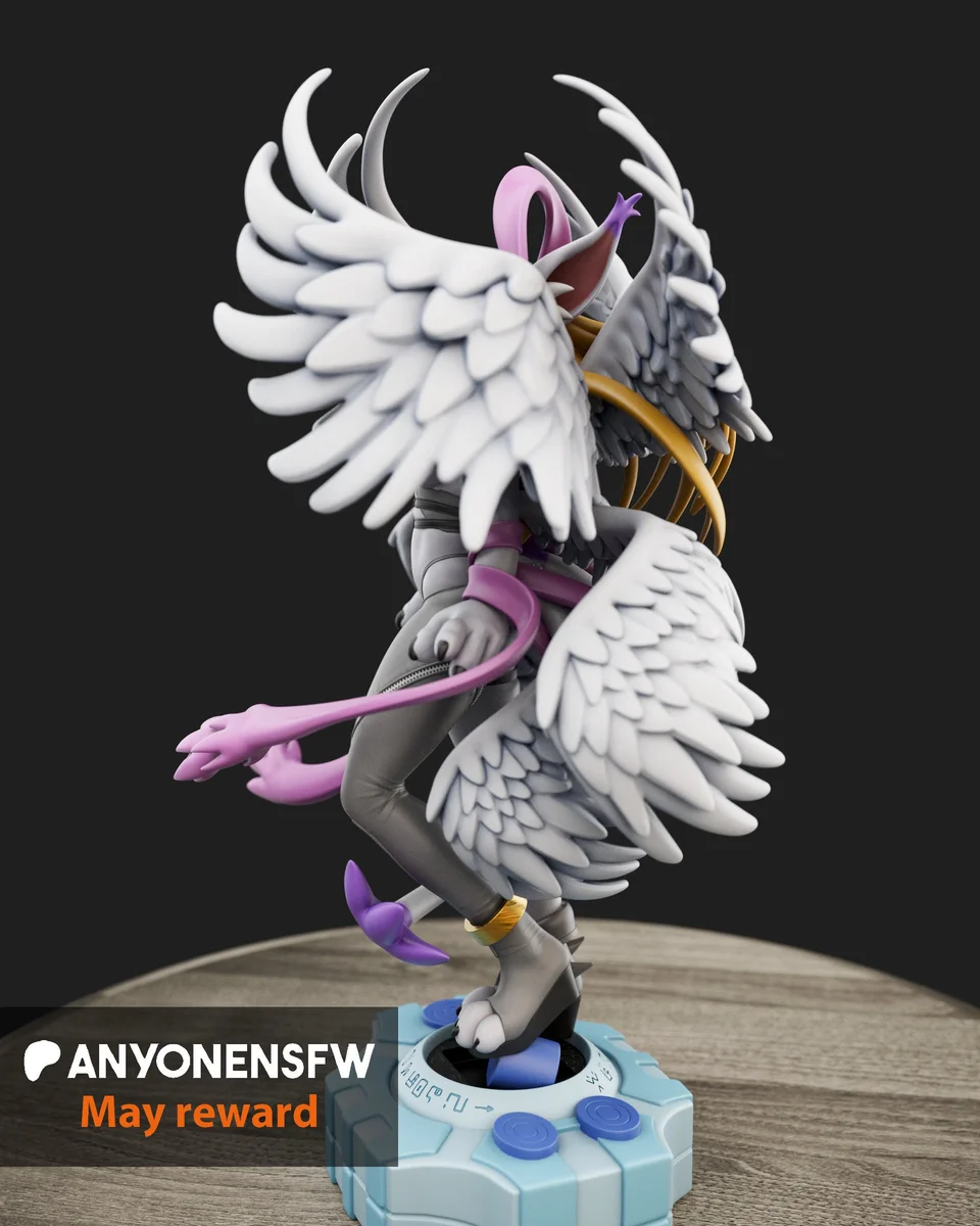 High Angel | Fan Art | 3D Printed Resin Model Garage Kit | *Un-Painted* | AnyoneNSFW 3