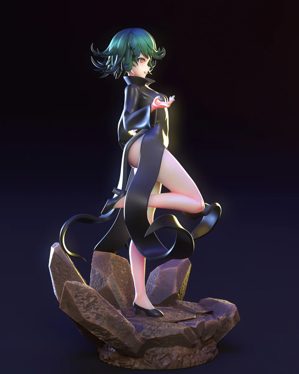 Tatsumaki | Fan Art | 3D Printed Resin Model Garage Kit | *Un-Painted* | Chuya Factory 6