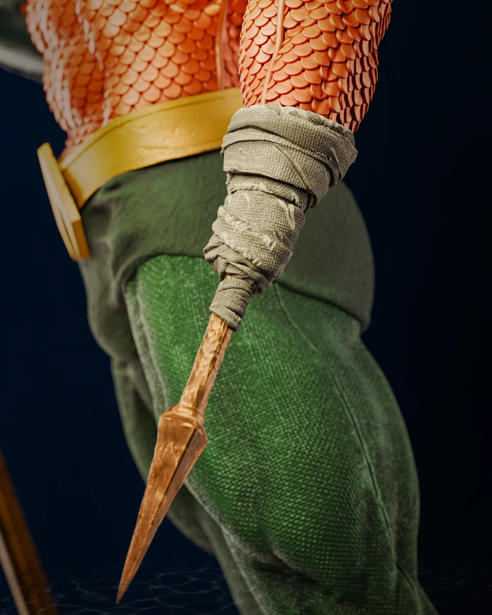 Aquaman Museum | Fan Art | 3D Printed Resin Model Garage Kit | *Un-Painted* | ZEZ Studio 9