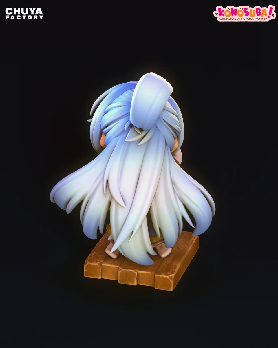 Chibi Aqua | Fan Art | 3D Printed Resin Model Garage Kit | *Un-Painted* | Chuya Factory 7