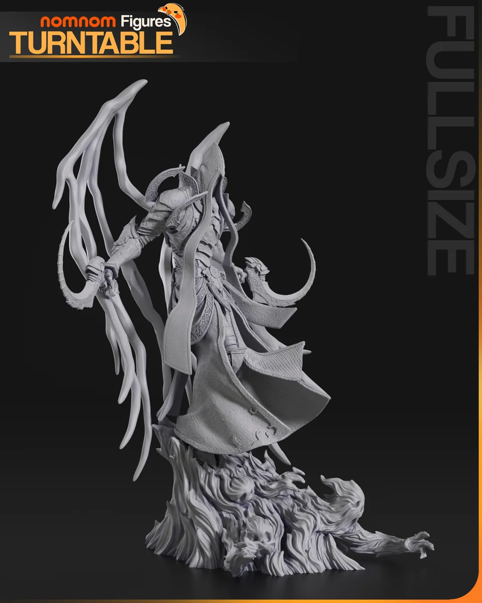 Malthael | Fan Art | 3D Printed Resin Model Garage Kit | *Un-Painted* | Nomnom 8