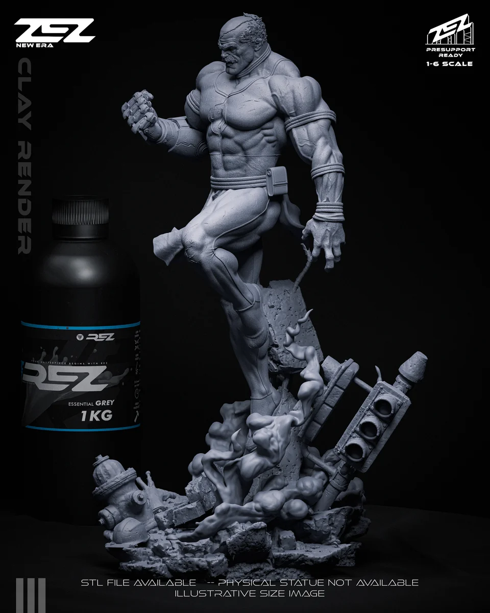 Conquest | Fan Art | 3D Printed Resin Model Garage Kit | *Un-Painted* | ZEZ Studio 7