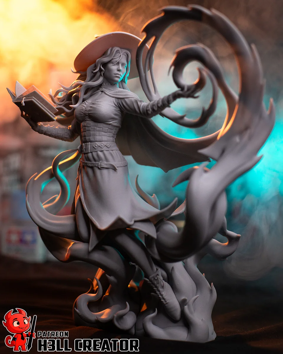 Tasha | Fan Art | 3D Printed Resin Model Garage Kit | *Un-Painted* | H3LL Creator 10