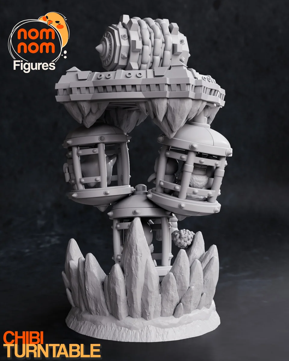 Chibi Lumali | Fan Art | 3D Printed Resin Model Garage Kit | *Un-Painted* | Nomnom 5