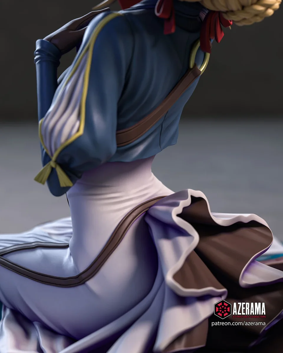 Violet Evergarden | Fan Art | 3D Printed Resin Model Garage Kit | *Un-Painted* | Azerama 3