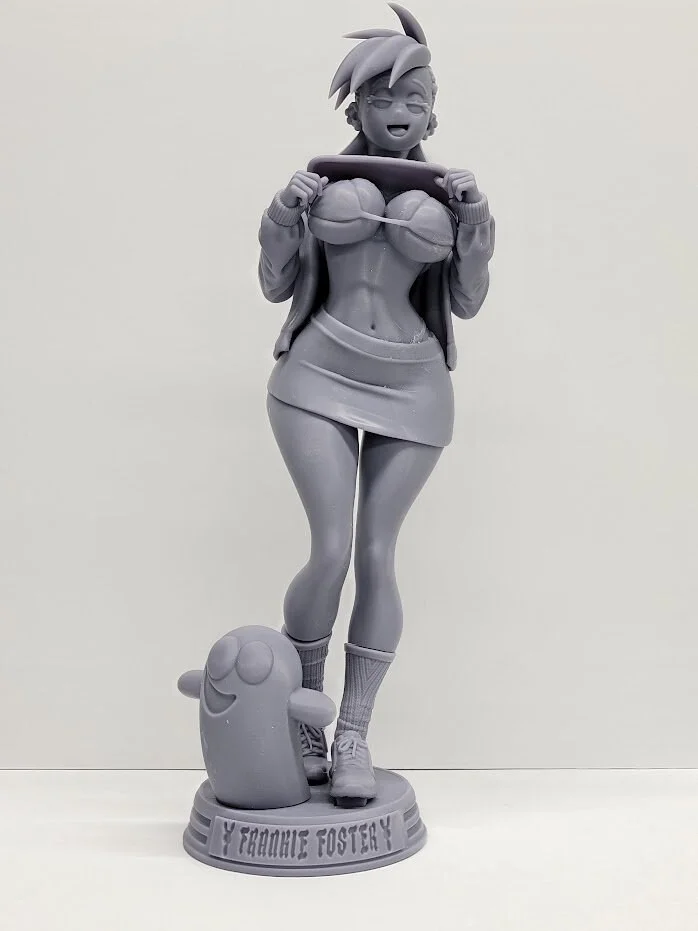 Frankie | Fan Art | 3D Printed Resin Model Garage Kit | *Un-Painted* | Officer Rhu 7