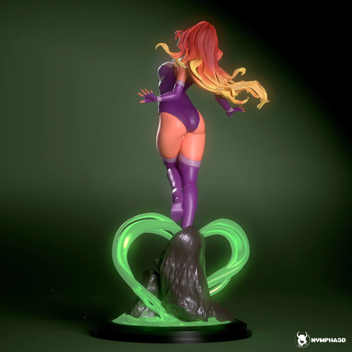 Starfire | Fan Art | 3D Printed Resin Model Garage Kit | *Un-Painted* | Nympha3D 4
