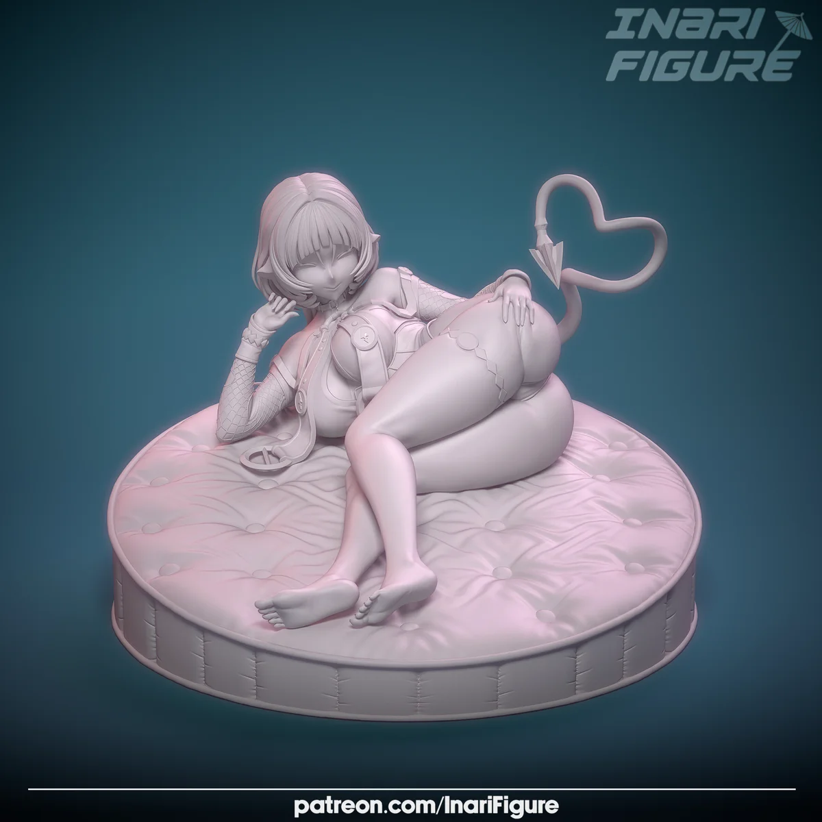 Jane Doe | Fan Art | 3D Printed Resin Model Garage Kit | *Un-Painted* | Inari Figure 6