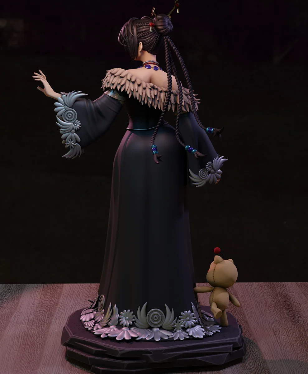 lulu | Fan Art | 3D Printed Resin Model Garage Kit | *Un-Painted* | Momoji 4