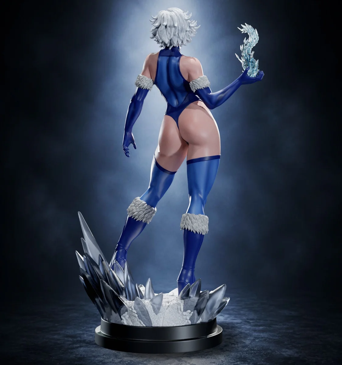 Killer Frost | Fan Art | 3D Printed Resin Model Garage Kit | *Un-Painted* | Abe3D 6