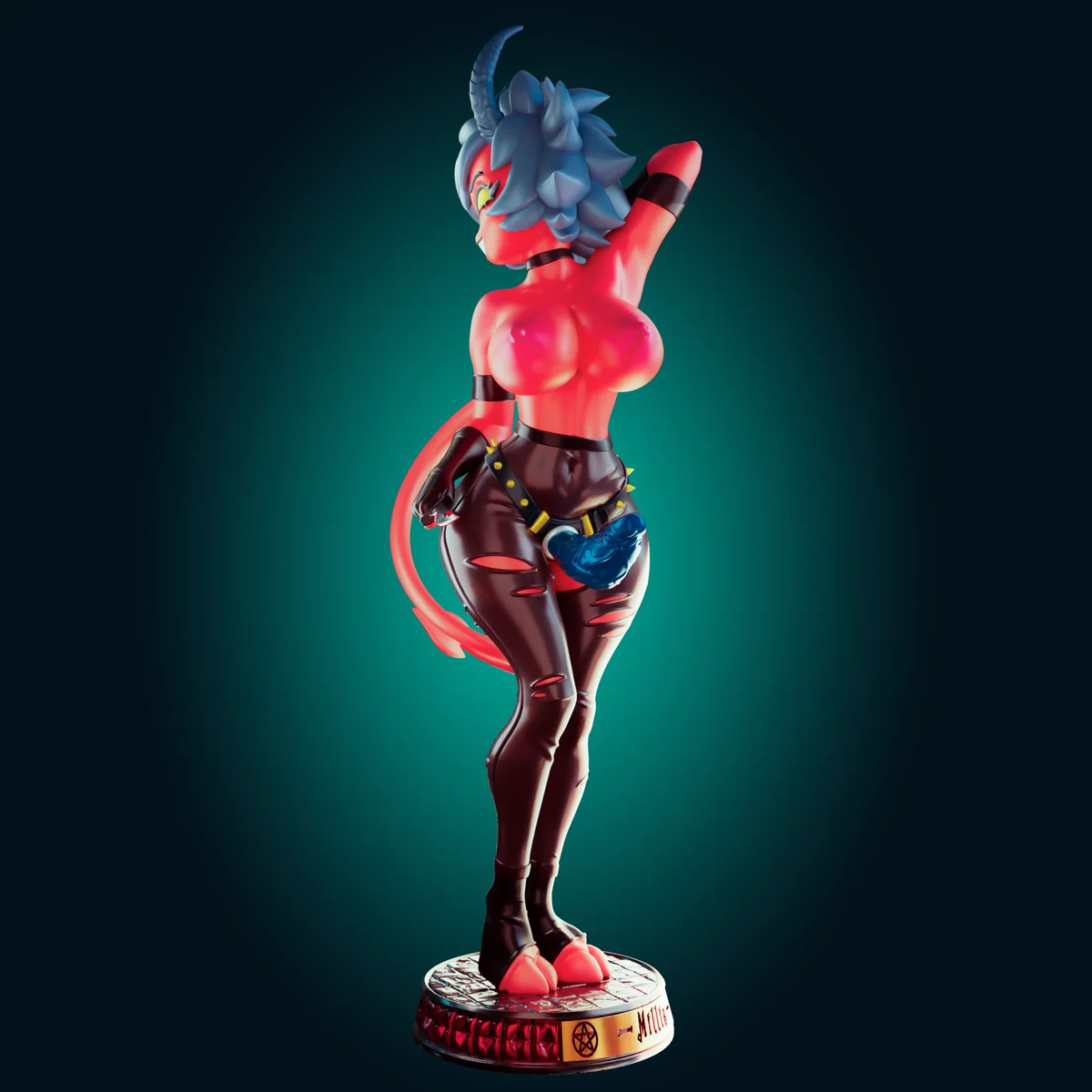 Millie | Fan Art | 3D Printed Resin Model Garage Kit | *Un-Painted* | Officer Rhu 11