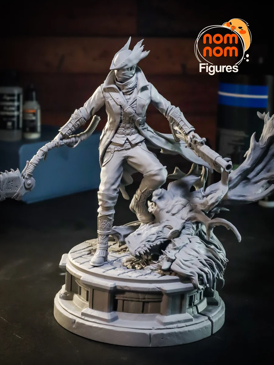 Hunter | Fan Art | 3D Printed Resin Model Garage Kit | *Un-Painted* | Nomnom 11