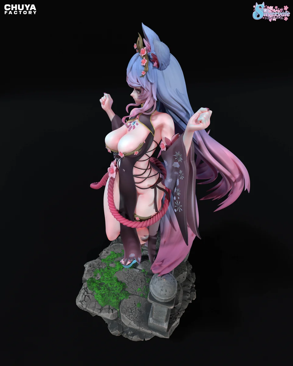 Silvervale | Fan Art | 3D Printed Resin Model Garage Kit | *Un-Painted* | Chuya Factory 4