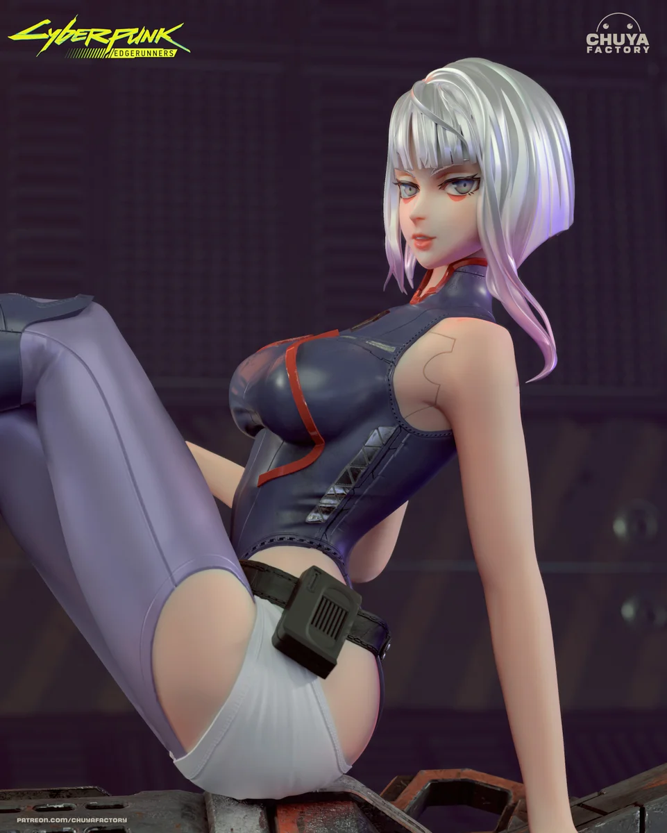 Lucy | Fan Art | 3D Printed Resin Model Garage Kit | *Un-Painted* | Chuya Factory 4