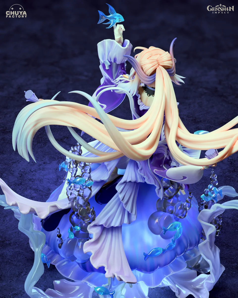 Sangonomiya Kokomi | Fan Art | 3D Printed Resin Model Garage Kit | *Un-Painted* | Chuya Factory 11