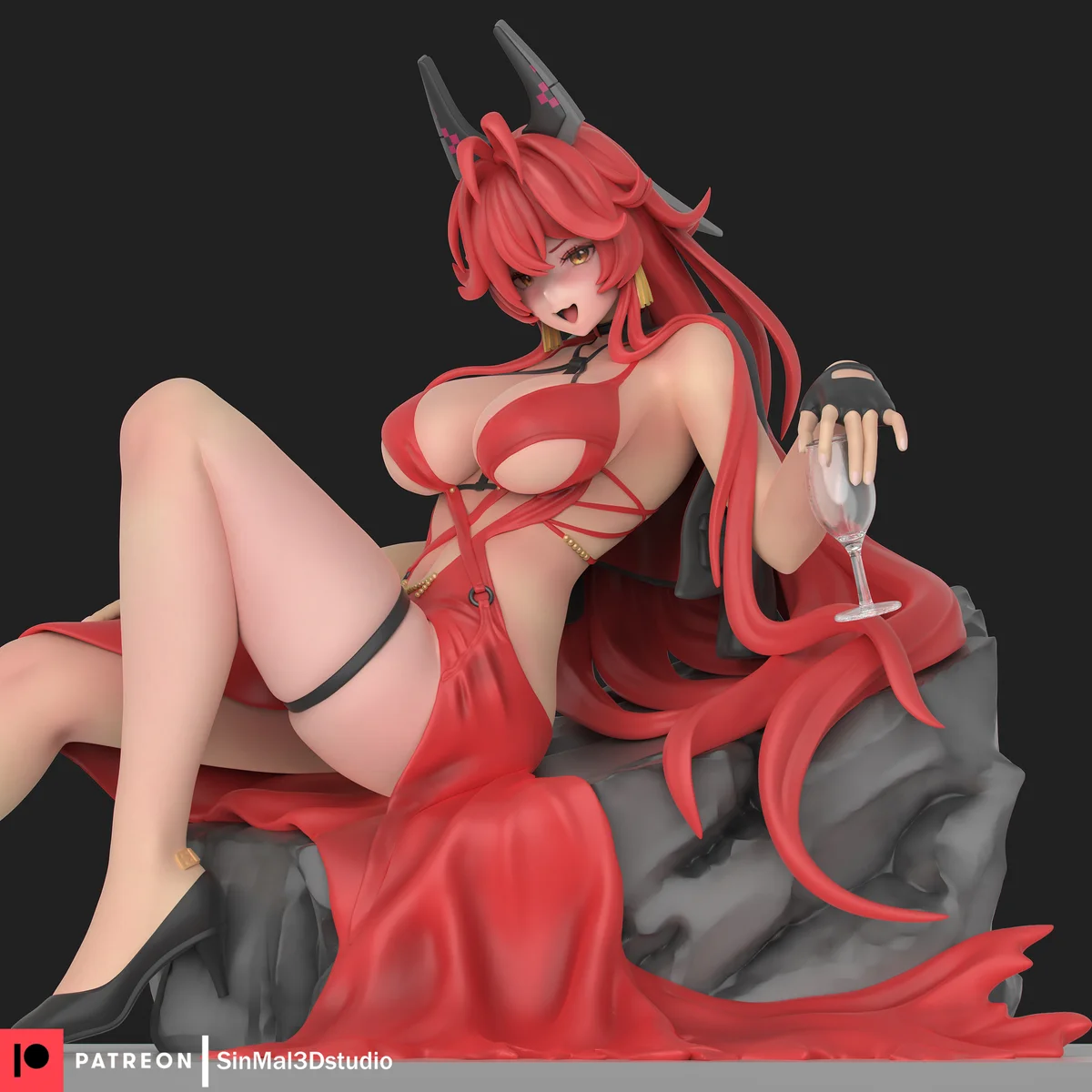 Red Hood | Fan Art | 3D Printed Resin Model Garage Kit | *Un-Painted* | Sin3Dstudio