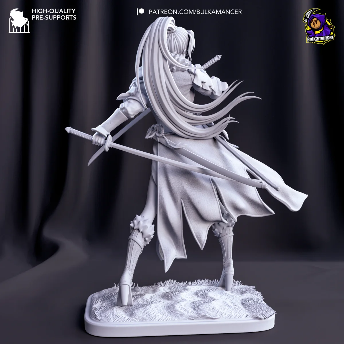 Lyn | Fan Art | 3D Printed Resin Model Garage Kit | *Un-Painted* | Bulkamancer 7
