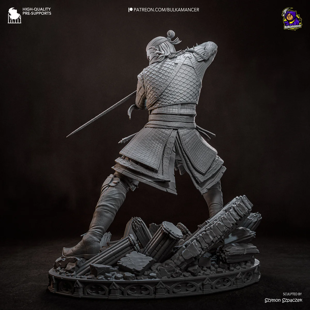 Coen | Fan Art | 3D Printed Resin Model Garage Kit | *Un-Painted* | Bulkamancer 14