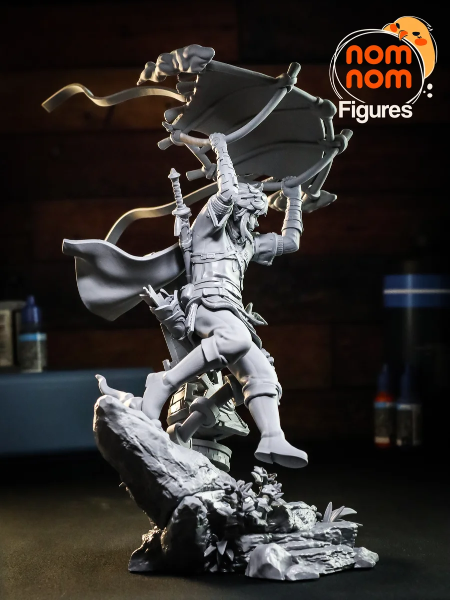 Link | Fan Art | 3D Printed Resin Model Garage Kit | *Un-Painted* | Nomnom 11
