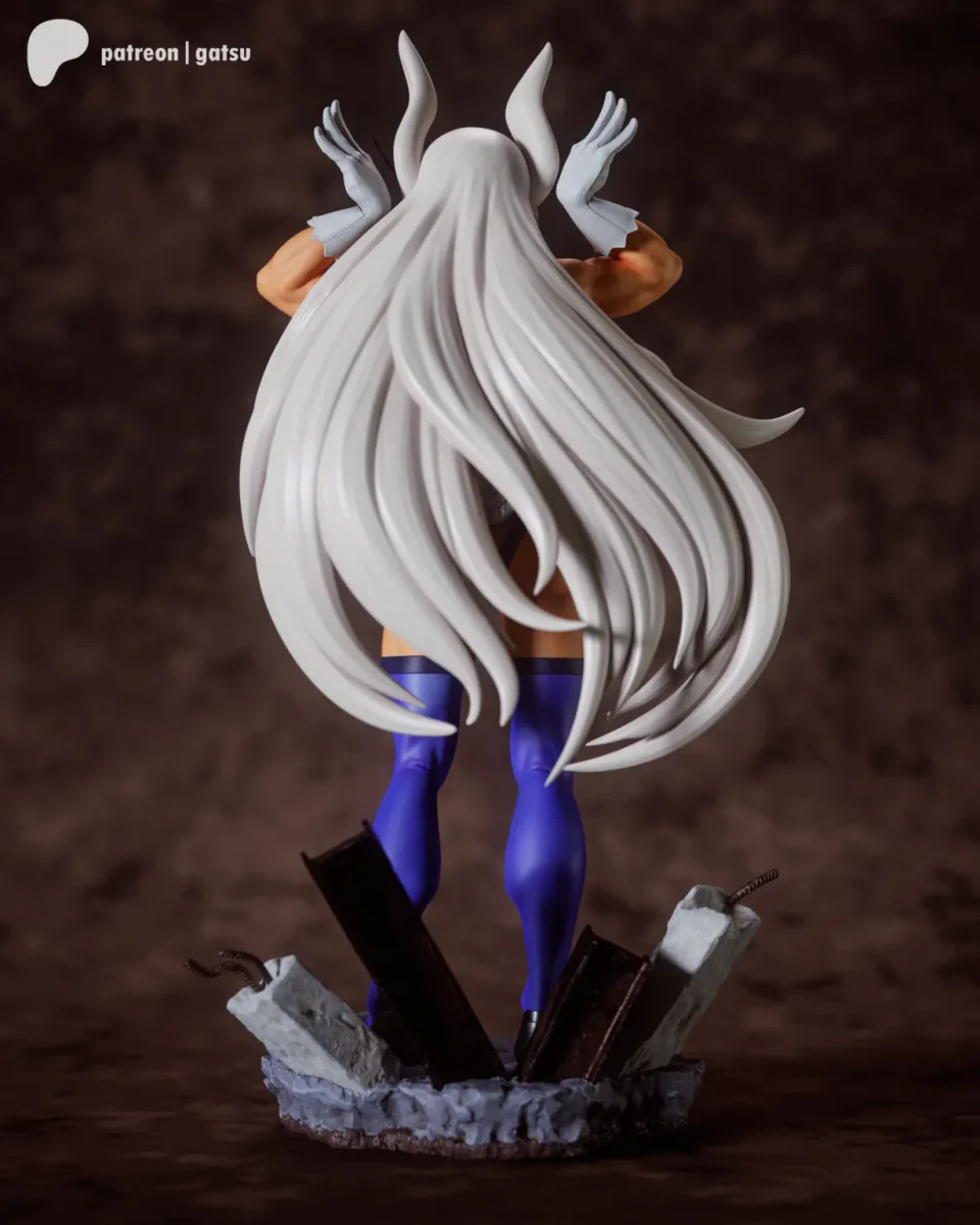 Mirko | Fan Art | 3D Printed Resin Model Garage Kit | *Un-Painted* | Gatsu Studios 3