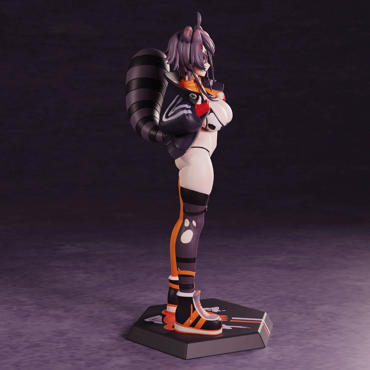 Snuffy Vtuber | Fan Art | 3D Printed Resin Model Garage Kit | *Un-Painted* | Polybits 2