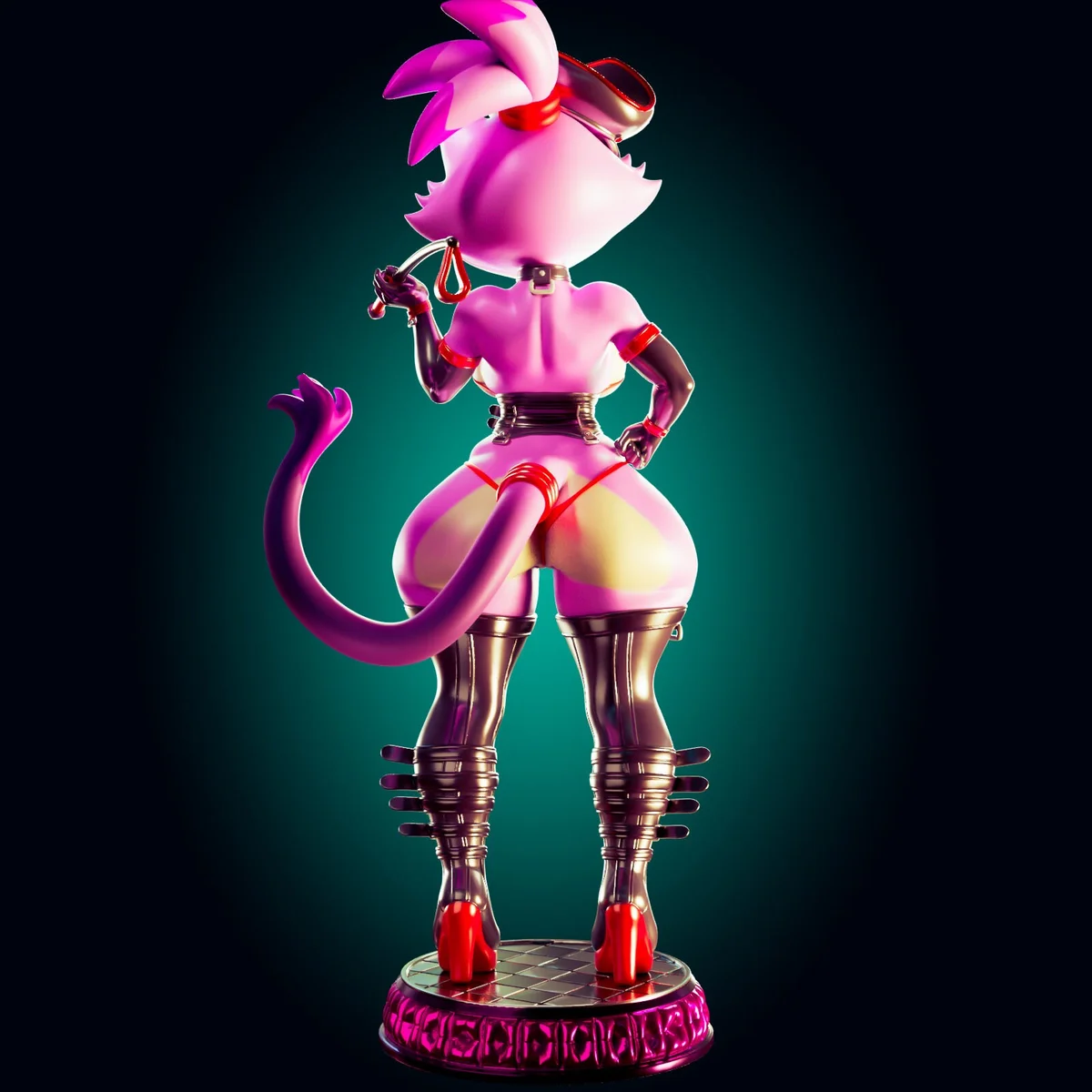 Blaze | Fan Art | 3D Printed Resin Model Garage Kit | *Un-Painted* | Officer Rhu 3
