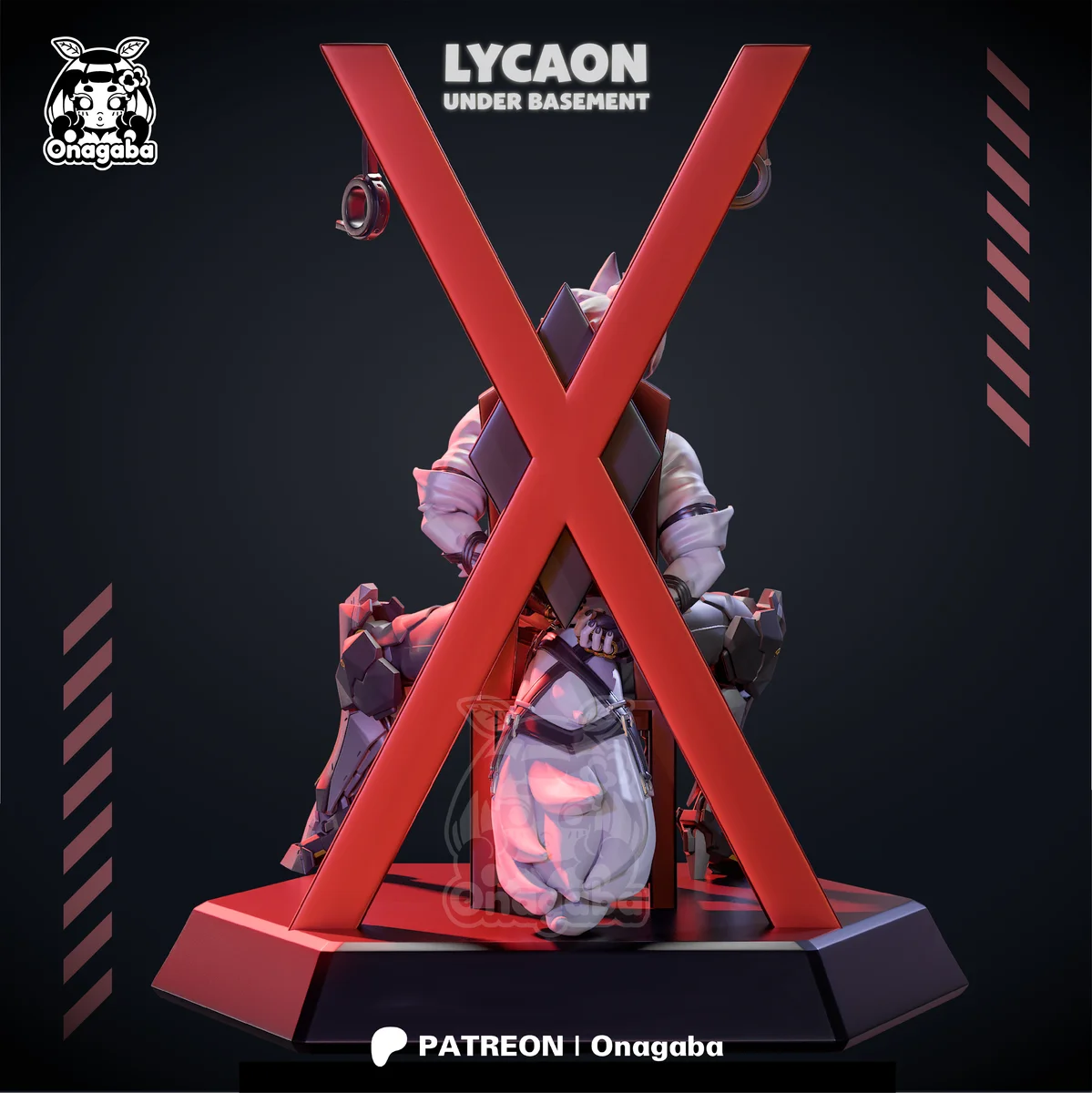 Von Lycaon | Fan Art | 3D Printed Resin Model Garage Kit | *Un-Painted* | ONAGABA 12