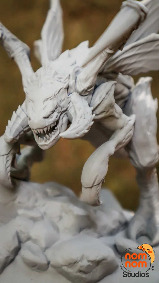 Chibi Zergling | Fan Art | 3D Printed Resin Model Garage Kit | *Un-Painted* | Nomnom 7
