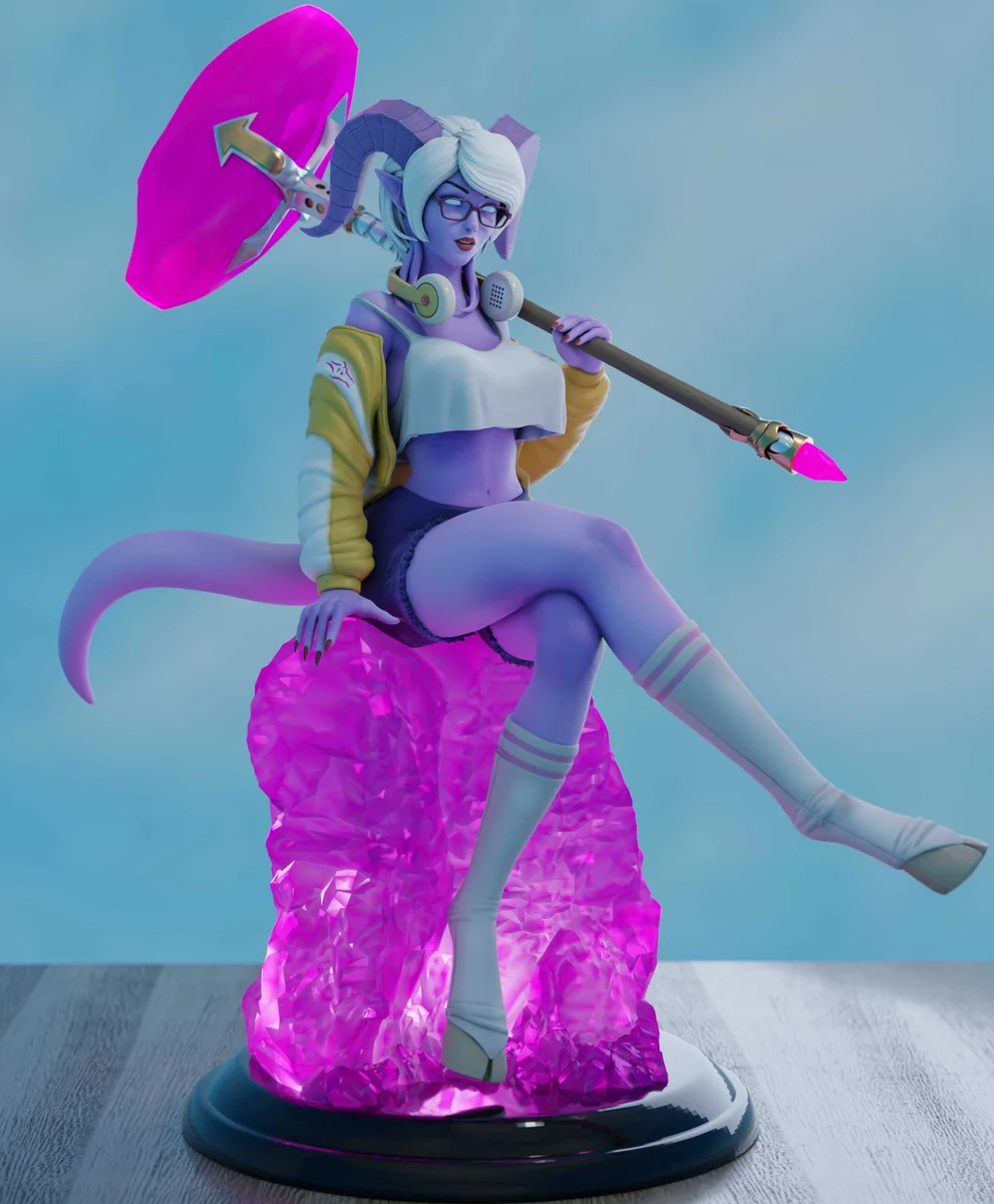 Yrel | Fan Art | 3D Printed Resin Model Garage Kit | *Un-Painted* | Momoji 3