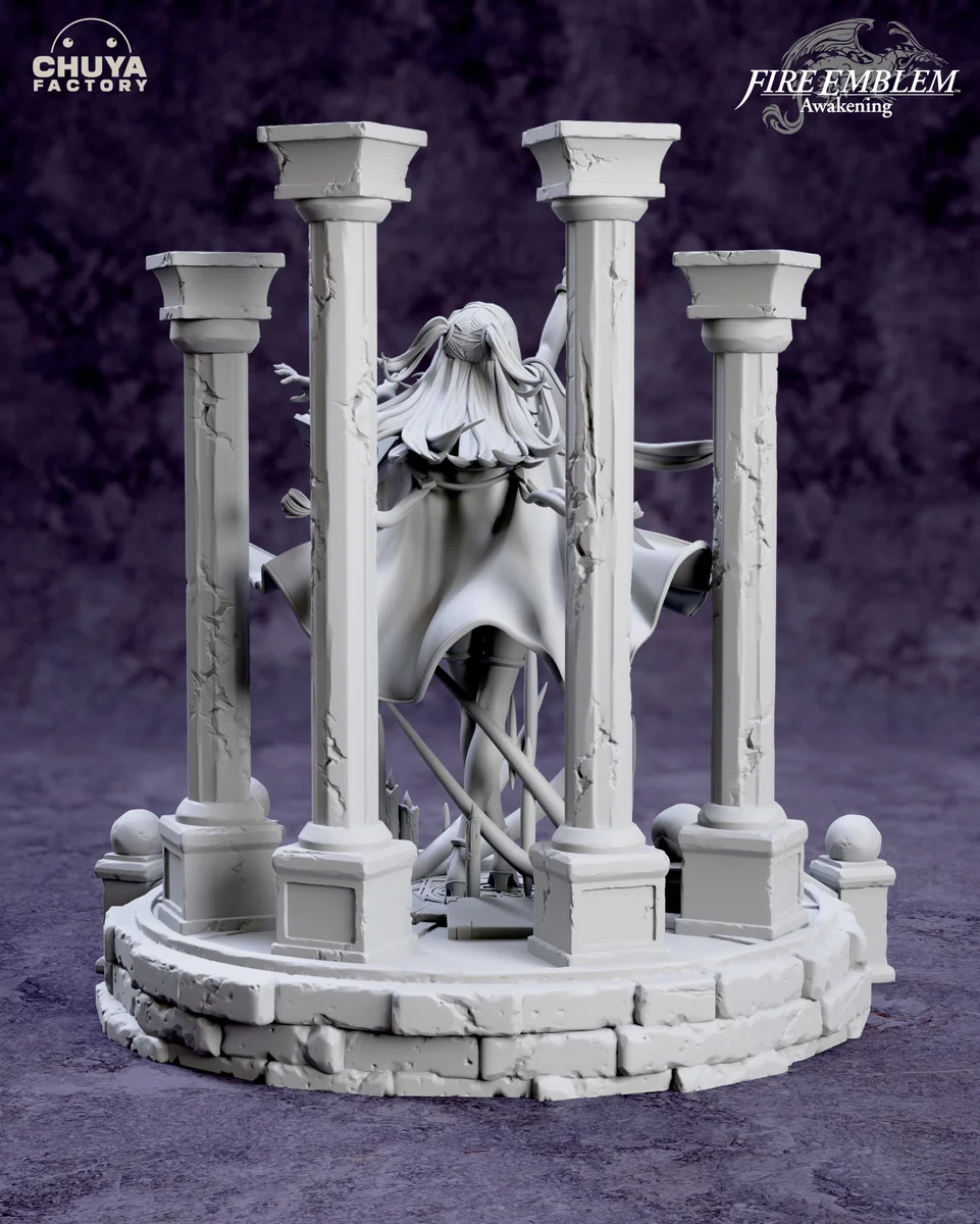 Tharja | Fan Art | 3D Printed Resin Model Garage Kit | *Un-Painted* | Chuya Factory 17