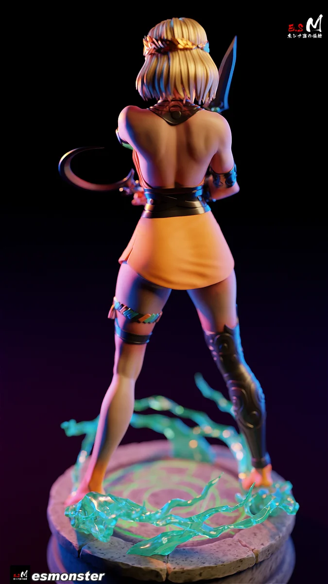 Melinoe | Fan Art | 3D Printed Resin Model Garage Kit | *Un-Painted* | ES Monster 29