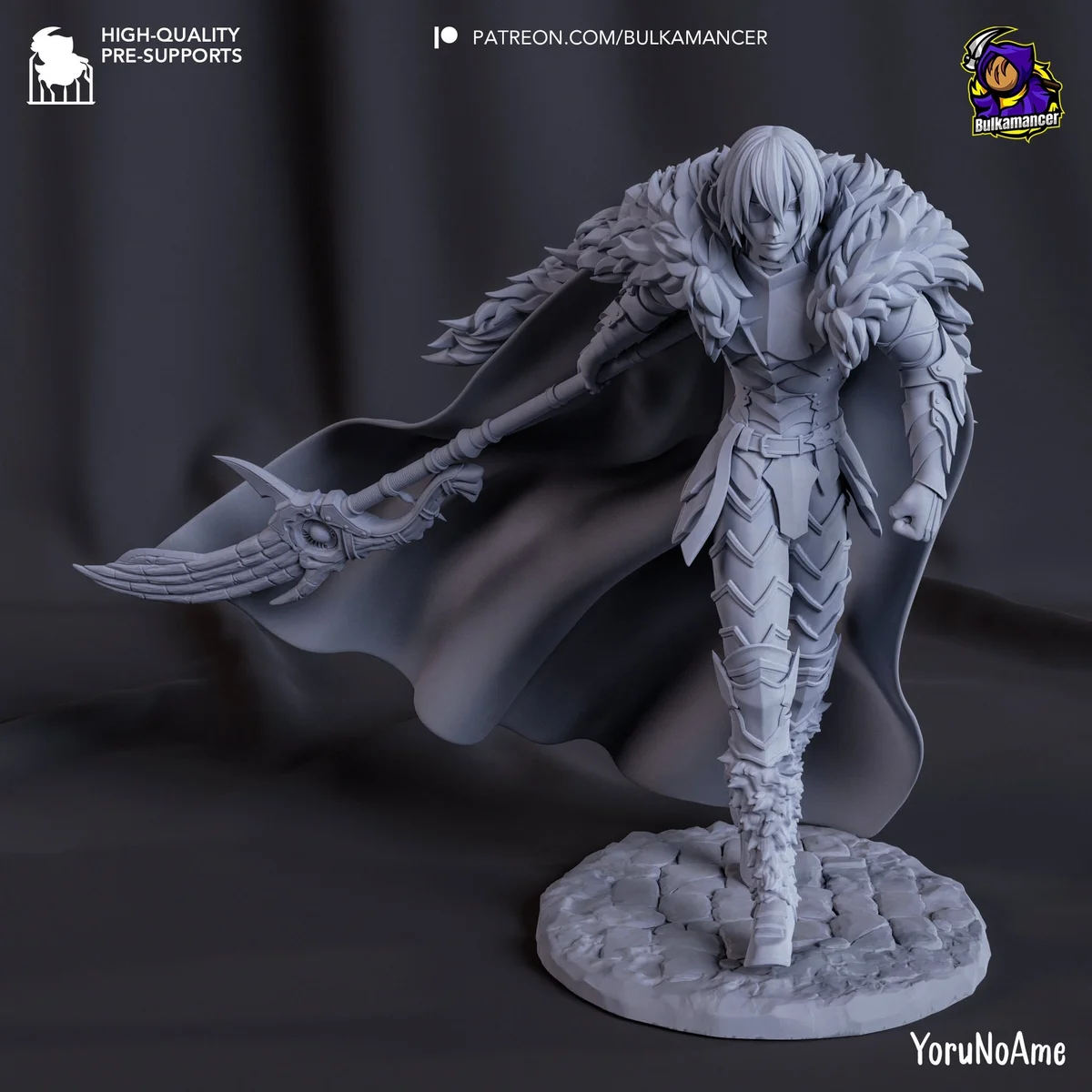 Dimitri | Fan Art | 3D Printed Resin Model Garage Kit | *Un-Painted* | Bulkamancer 9