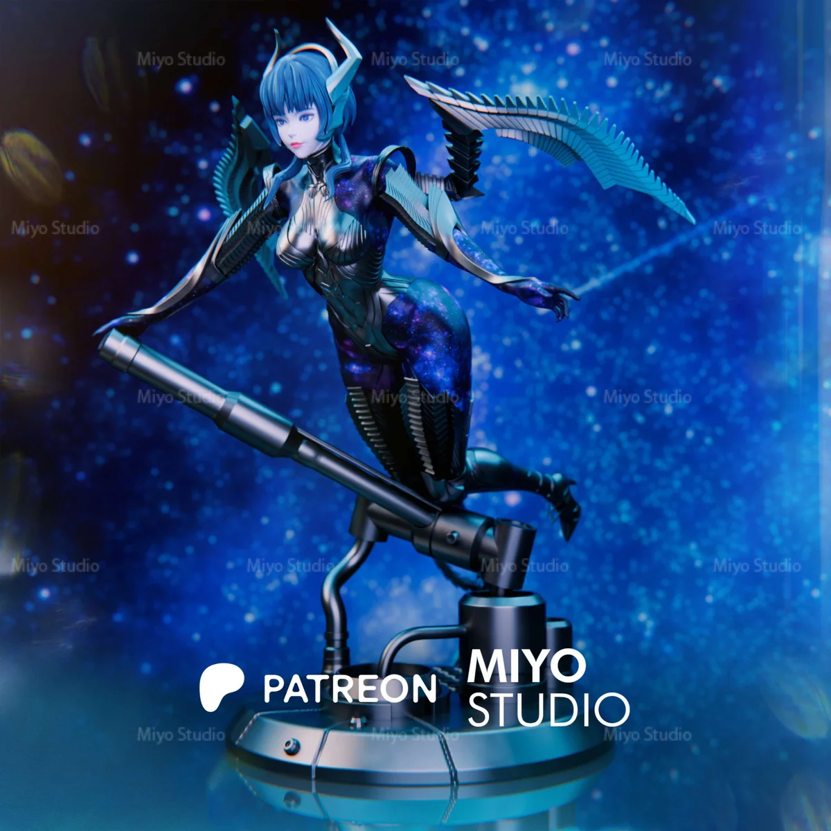 Babata | Fan Art | 3D Printed Resin Model Garage Kit | *Un-Painted* | MiyoStudio